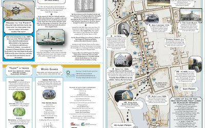 2015 Hyannis Sea Captains’ Row: Walking Trail Map