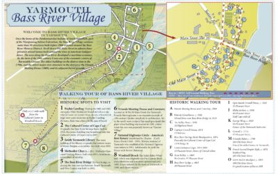 Bass River (Yarmouth) Village Walking Map