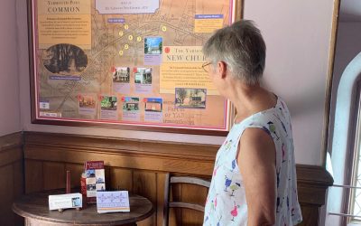 Preserving History: Yarmouth New Church Historic Sign and Self-Guided Tour Panels